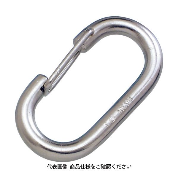 水本機械製作所 水本 ステンレス O型フック 線径13mm 長さ102mm B-2585 1個 113-6172（直送品）