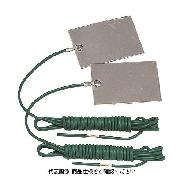 白光 アースコード 2本入 B1750 1箱(2本) 849-7696（直送品）