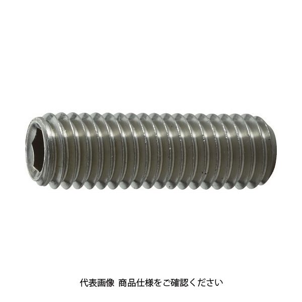 トラスコ中山 TRUSCO 六角穴付止めねじ 平先 ステンレス M8×50 5本入 B77-0850 1パック(5本) 116-2496（直送品）