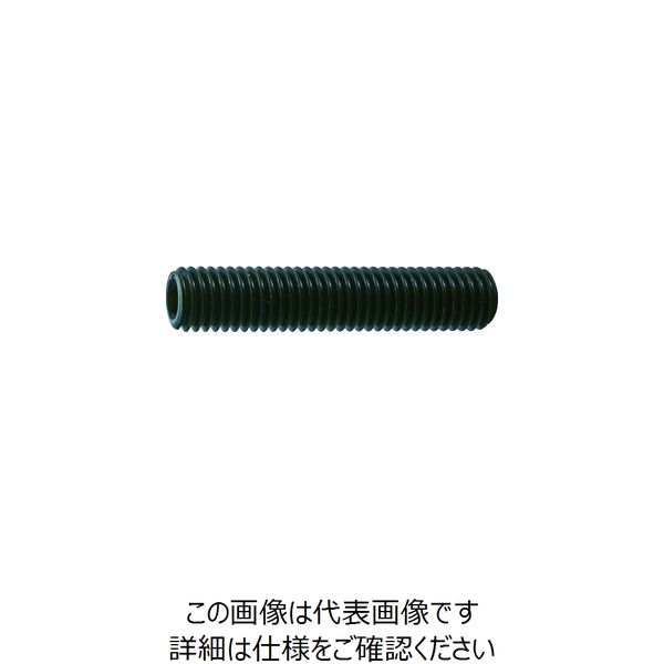 トラスコ中山 TRUSCO 六角穴付止めねじ 平先 黒染め M10×65 6本入 B63-1065 1パック(6本) 116-2611（直送品）