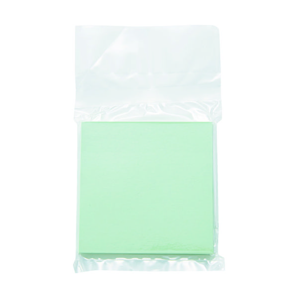トラスコ中山 TRUSCO クリーンルーム用付箋 緑 75mm×75mm CR-TAG-GN 1冊(80枚) 115-7412（直送品）