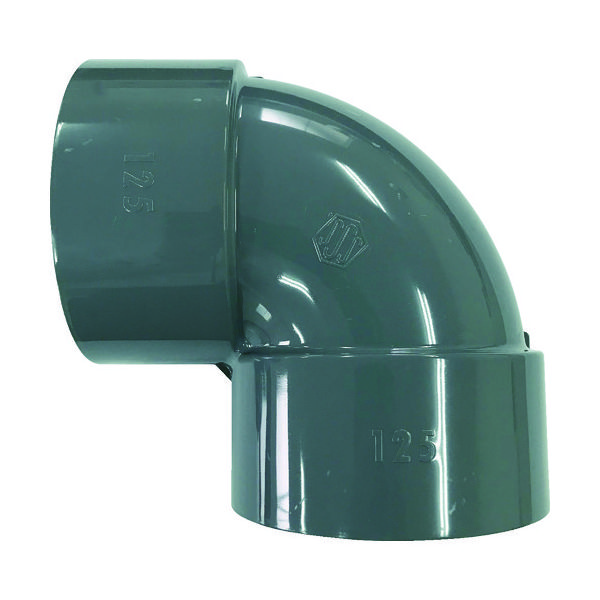 積水化学工業 エスロン DV継手 DL(90°エルボ) 125 DDL1Q 1個 494-9251（直送品）