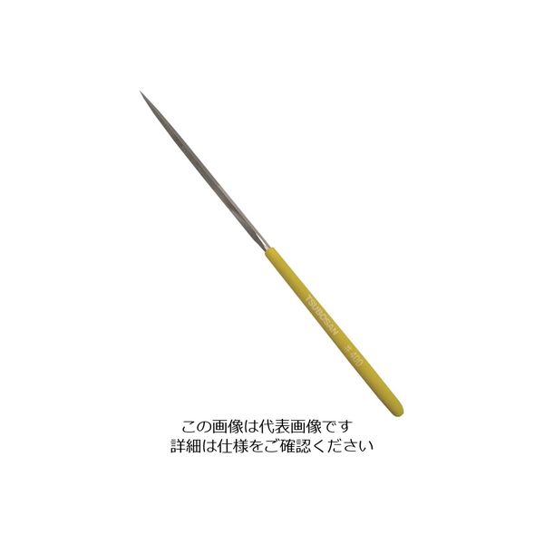 ツボサン ダイヤモンドヤスリ Sー8 三角 #400ー60L DSSA0840 1本 114-7954（直送品）