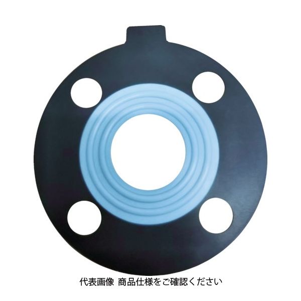 ダイコー Dパッキン(PTFE被覆) 呼び径(A):80 DP-PTFE-10K-80A 1枚 115-2757（直送品）