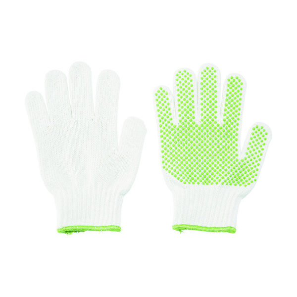 トラスコ中山 TRUSCO リサイクルすべり止め手袋 女性用 フリーサイズ DPM-PET75-W 1双 115-1337（直送品）