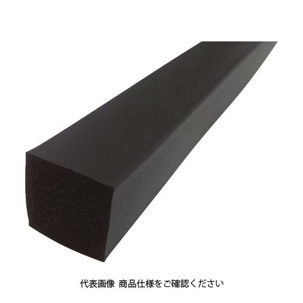トラスコ中山 TRUSCO EPDMスポンジ角紐 15X15 10m巻 EPDM-1515K-10M 1本 116-4362（直送品）