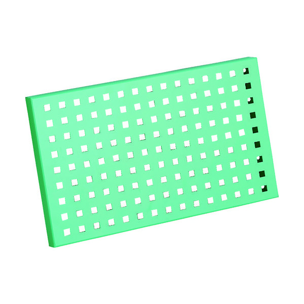 トラスコ中山 TRUSCO イーグル バーディワゴン用 側面パンチングパネル D400 ヤンググリーン EGW-PN400S-YG 1枚（直送品）