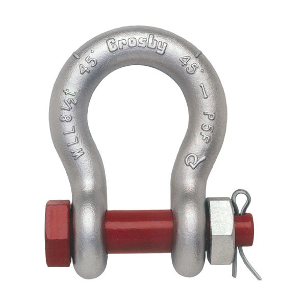 クロスビー シャックル ボルトナット・バウ 1t G2130-10 1個 115-0044（直送品）