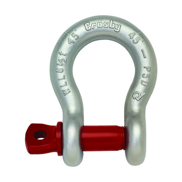クロスビー シャックル ねじ込み・バウ 0.33t G209-5 1個 115-0008（直送品）