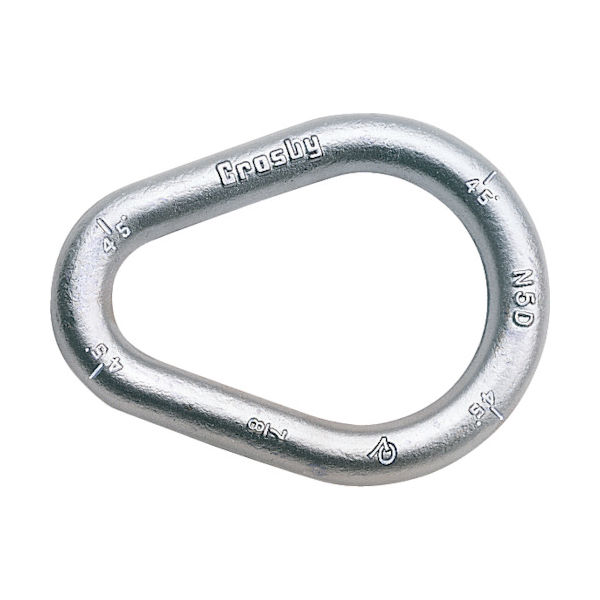 クロスビー ナス型リンク G341-22 1個 115-1505（直送品）