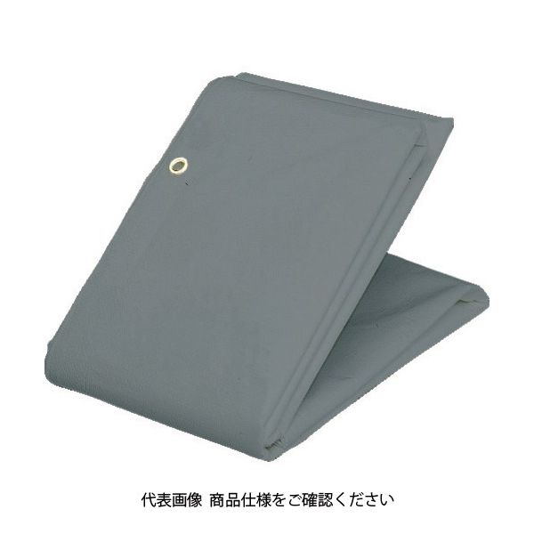 トラスコ中山 TRUSCO 防炎シートα軽量 幅1.8mX長さ3.6m グレー GBS-1836A-GY 1枚 116-1308（直送品）