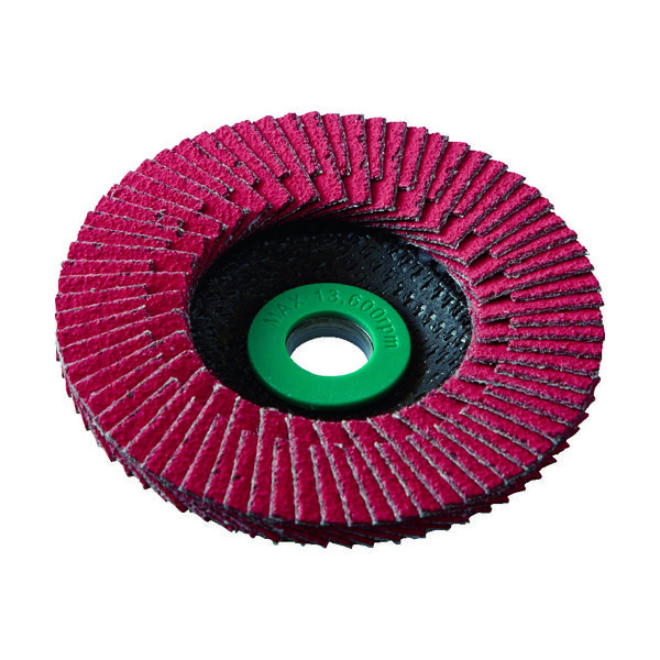 トラスコ中山 TRUSCO GPトップフラット セラミック #80 Φ100 10枚入 GPF100-C80 1箱(10枚)（直送品）