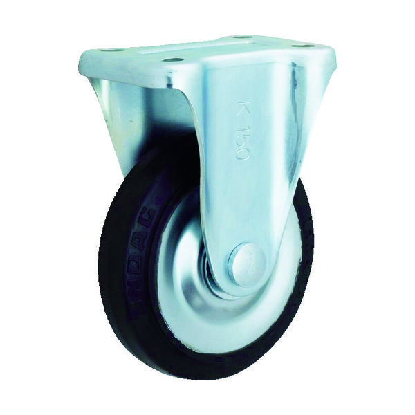 イノアックコーポレーション イノアック 中荷重用キャスター 固定金具付 Φ130 GR-130WK 1個 125-6597（直送品）