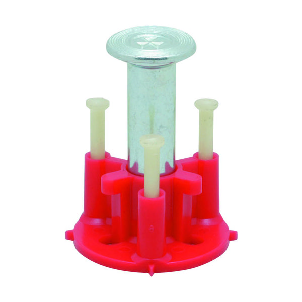 トラスコ中山 TRUSCO ミカドドラゴン 3分 赤 25個入 GR-3040-25P-R 1パック(25個) 116-2259（直送品）