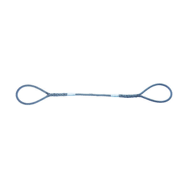 トラスコ中山 TRUSCO Wスリング ソフトタイプ ケーブルレイド 24mmX2.0m GRS-24S2 1本 115-1010（直送品）