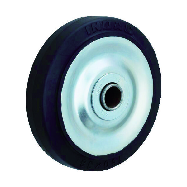 イノアックコーポレーション イノアック 中荷重用キャスター ゴム車輪のみ Φ75 GR-75W 1個 125-6589（直送品）