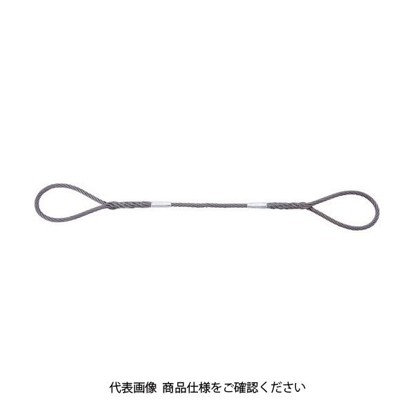 トラスコ中山 TRUSCO Wスリング ソフトタイプ ケーブルレイド 18mmX1.5m GRS-18S1.5 1本 115-0994（直送品）