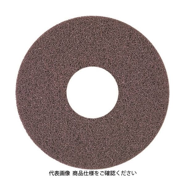 アマノ 自動床面洗浄機EG用パッド茶 20インチ HFV202200 1セット(5枚) 114-2082（直送品）
