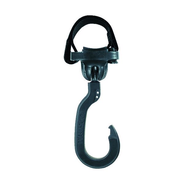 トラスコ中山 TRUSCO ベルトで止めるフック 自在式フック 19cmベルト付き 小 HKJ-190-S 1個 115-8080（直送品）