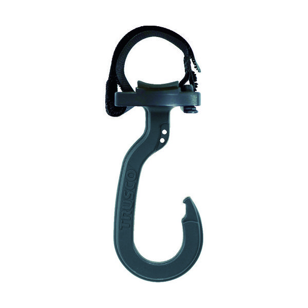 トラスコ中山 TRUSCO ベルトで止めるフック 固定フック 19cmベルト付き 小 HKK-190-S 1個 115-8083（直送品）