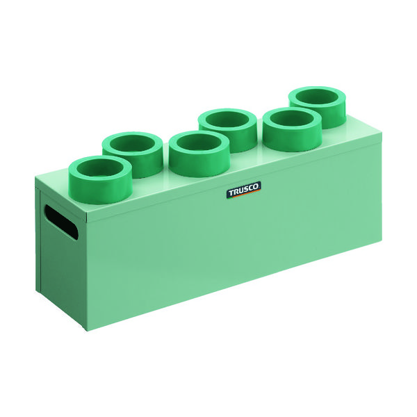 トラスコ中山 TRUSCO ツーリングケース HSK63A BT40 NT40兼用 6個収納 HSK63-6 1台 114-6107（直送品）