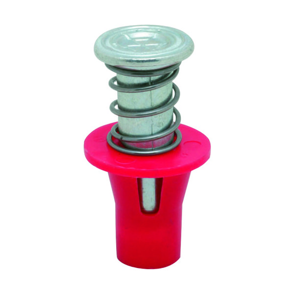 トラスコ中山 TRUSCO ミカドキーストンパンチ 赤 50個入 KP-3020-50P-R 1パック(50個) 116-2203（直送品）