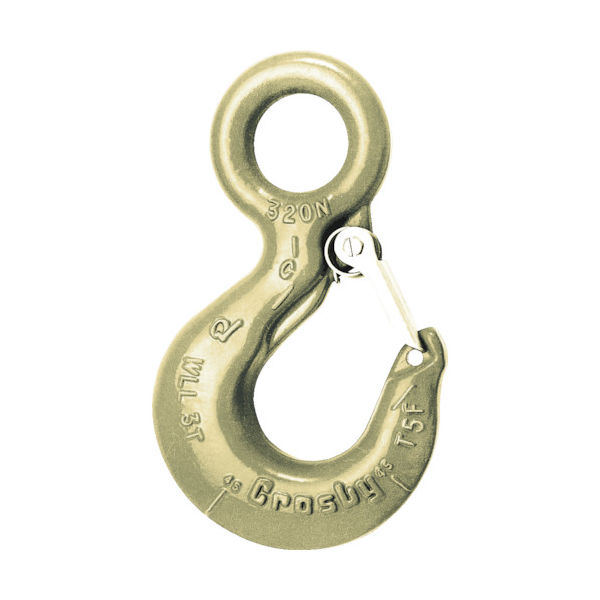 クロスビー アイフック 基本使用荷重5.4t L-320AN-5.4 1個 115-1481（直送品）