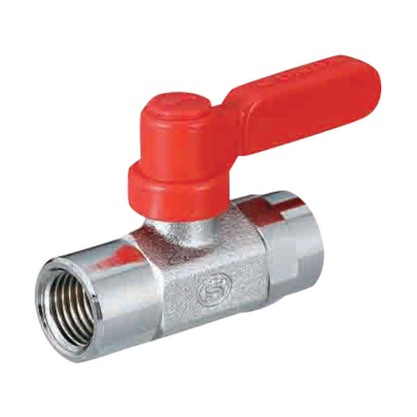 オンダ製作所 ボールバルブ フリーボールM1型Rタイプ(ロングハンドル) Rc3/8 × M1-10MLR 1個 116-1872（直送品）