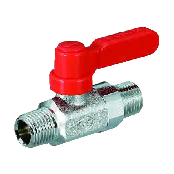 オンダ製作所 ボールバルブ フリーボールM3型Rタイプ(ロングハンドル) R1/2 × M3-15MLR 1個 116-1928（直送品）