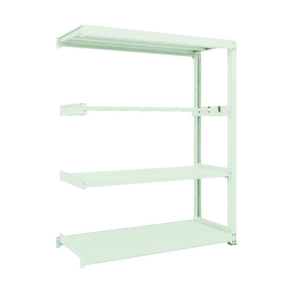 TRUSCO スチールラック M3型中量棚 W1500XD571XH1800 パイプ1段 連結 M3-6563P1B 1台(1個)（直送品）