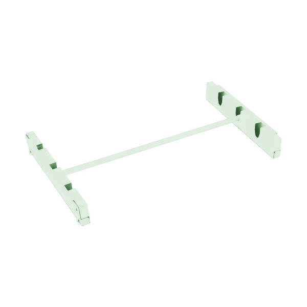 トラスコ中山 TRUSCO スチールラック M3型用ロール棚 W900XD571 パイプ1本セット M3-P36S 1セット(1個)（直送品）