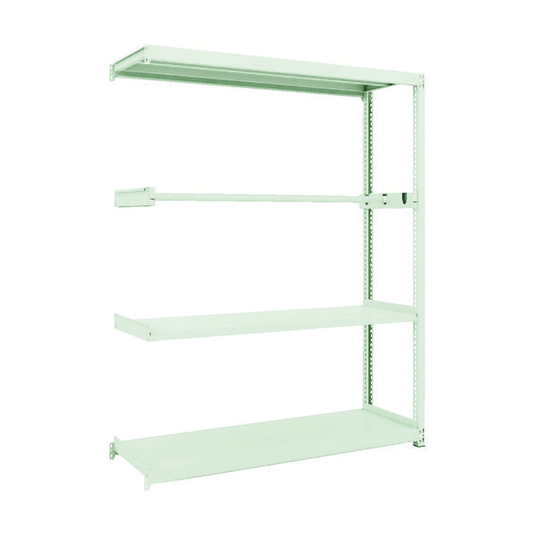 TRUSCO スチールラック M2型軽中量棚 1460X450XH1800 パイプ1段 連結 M2-6543P1B 1台(1個)（直送品）