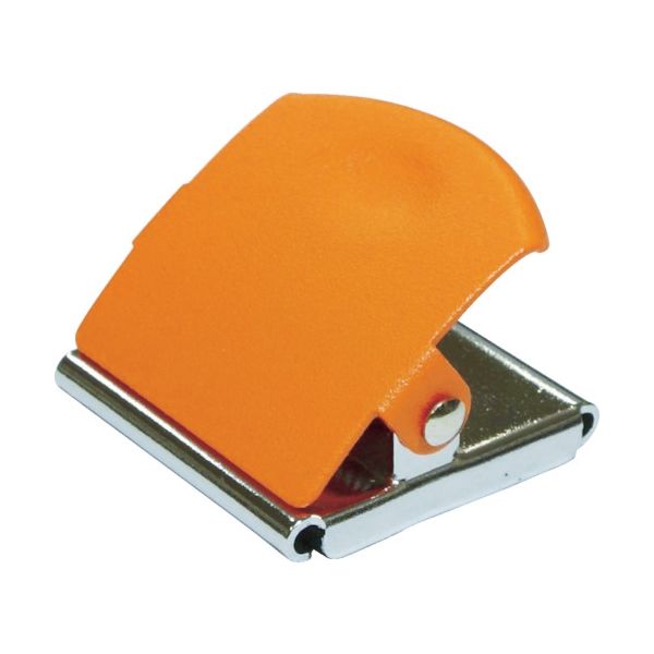 ミツヤ マグネットクリップ アルマジロ中 橙 M24821 MCA-M-OR 1個 115-7111（直送品）