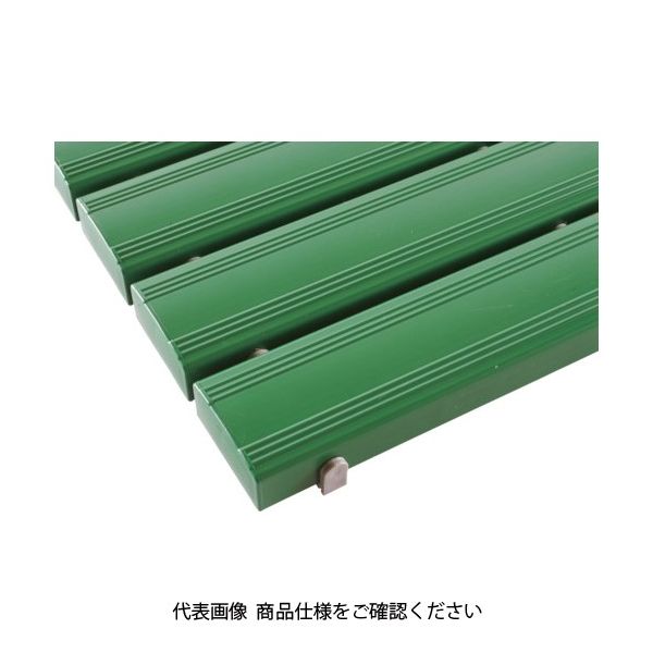 テラモト 抗菌安全スノコ(完成品)400×1800mm 緑 MR-093-314-1 1枚 114-1314（直送品）