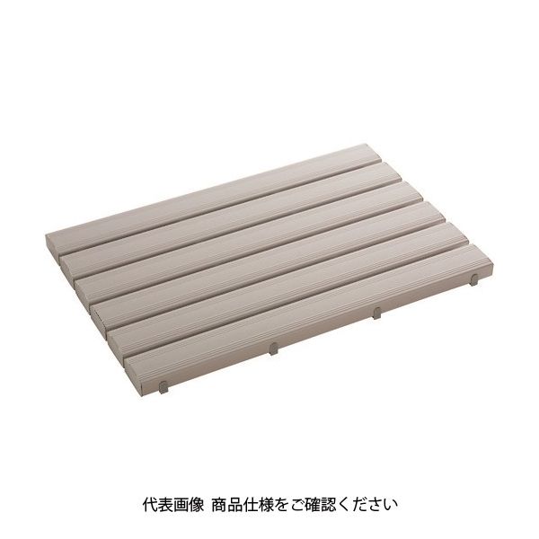 テラモト 抗菌安全スノコ(完成品)600×900mm 灰 MR-093-341-6 1枚 114-1348（直送品）