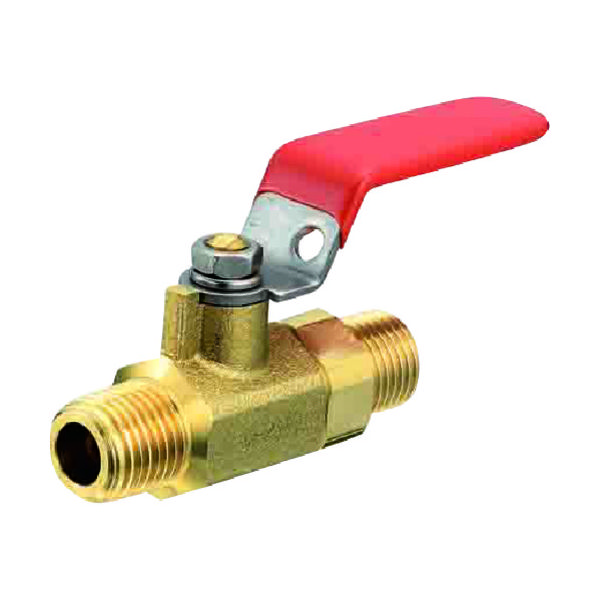 オンダ製作所 ミニチュアボールバルブMR1型 R1/8 × MR1-06 1個 116-2046（直送品）