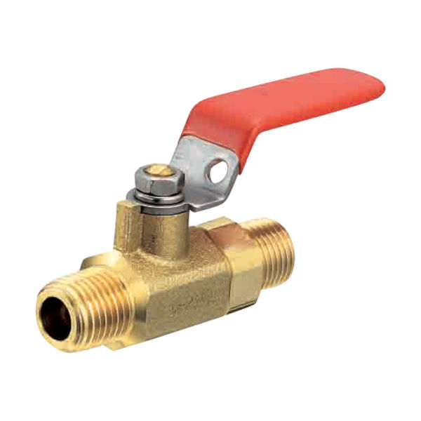 オンダ製作所 ミニチュアボールバルブMR1型 R3/8 × MR1-10 1個 116-2049（直送品）