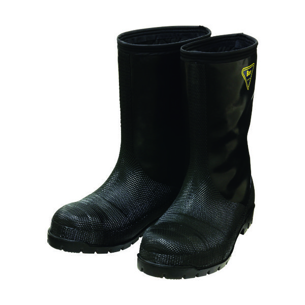 シバタ工業 SHIBATA 冷蔵庫用長靴ー40°C NR041 23.0 ブラック NR041-23.0 1足 114-2714（直送品）