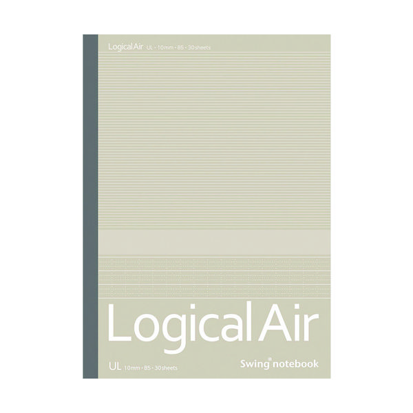 ナカバヤシ ロジカル・エアーノート 方眼5ミリ罫/B5/30枚 NO-B576S 1冊 114-1361（直送品）