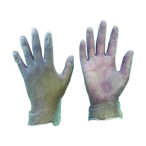オカモト プラスチック手袋 L(100枚入) OG-352 L 1箱(100枚) 125-8772（直送品）
