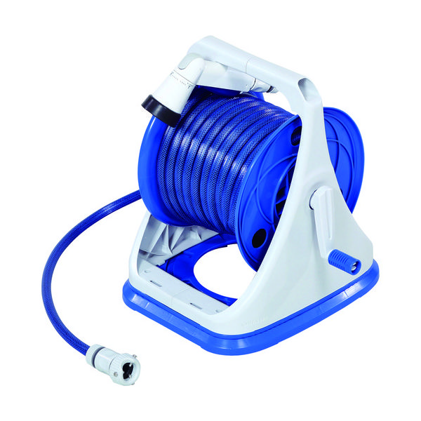 グリーンライフ Gアクア回転台座付ホースリール PRQK-20 1台(1個) 115-6520（直送品）