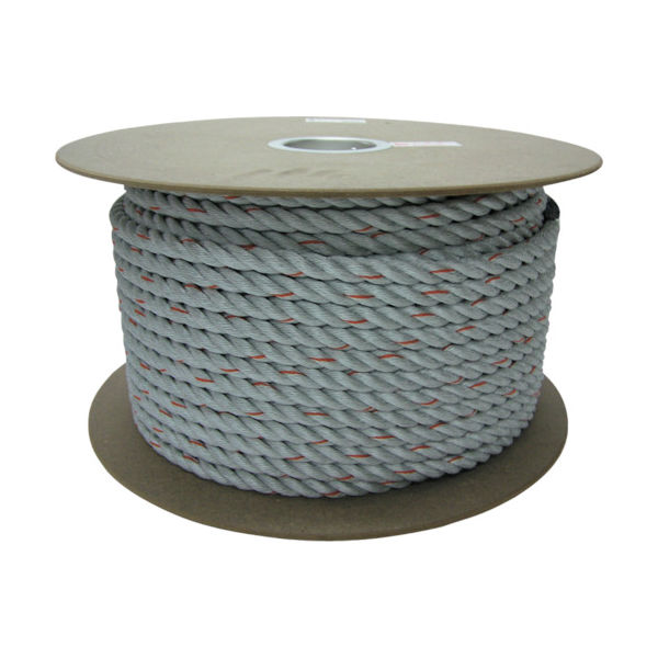 ユタカメイク ダイヤロープ ドラム巻 16mm×100m PRDP-16 1巻 102-8738（直送品）