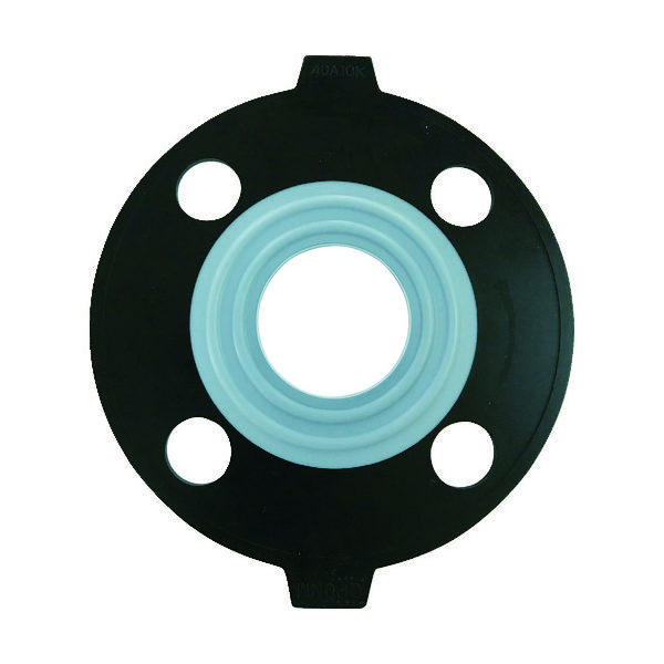 積水化学工業 エスロン PTFE(テフロン)パッキン 40A JIS10K PP40 1枚 494-9153（直送品）