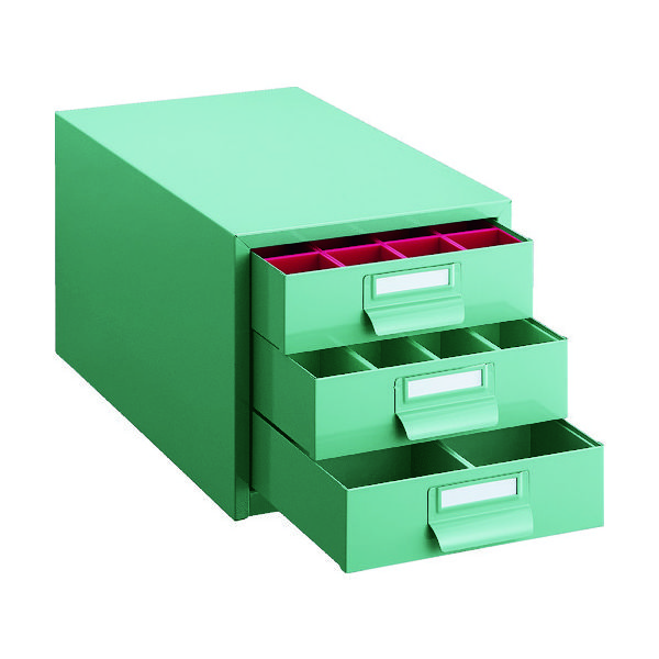 トラスコ中山 TRUSCO ツールケース 233X410XH222 引出3段 プラボックス付 PT-36CN 1台 102-5754（直送品）