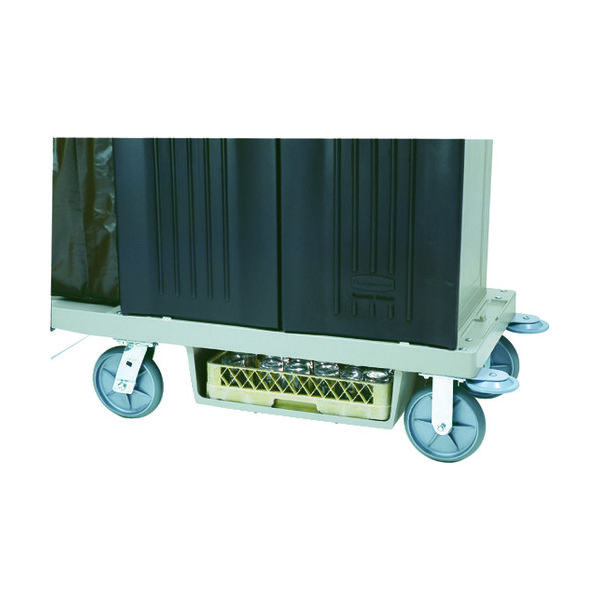 ニューウェルブランズ・ジャパン ラバーメイド ハウスキーピングカート用底面ラックキット プラチナ RM6196PT 1個 114-3412（直送品）