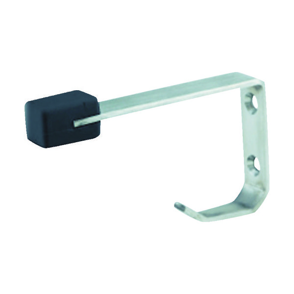 MARUKI HARDWARE CORPORATION MK フック付ボックス戸当 100 HL 黒ゴム S-218 001 1個（直送品）