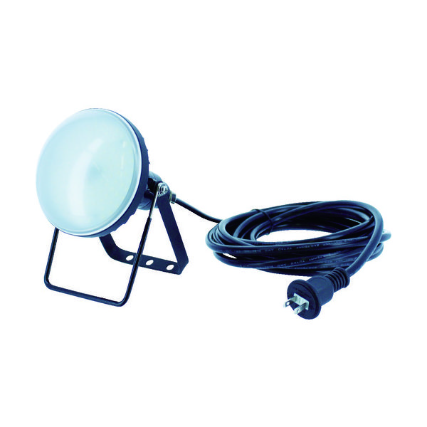 トラスコ中山 TRUSCO LED投光器 DELKURO 20W 10m RTLE-210 1台 114-1048（直送品）