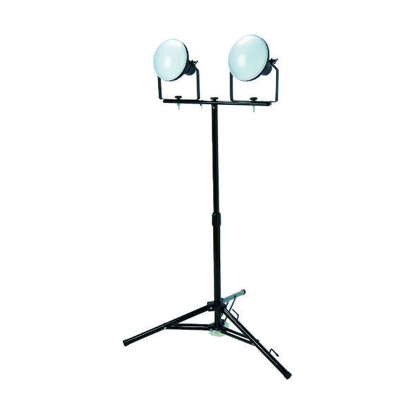 トラスコ中山 TRUSCO LED投光器 DELKURO 三脚タイプ 2灯 50W 5m RTLE-505-SK2 1台 114-5844（直送品）