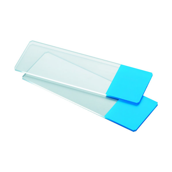 トラスコ中山 TRUSCO スライドガラス フロスト有 ブルー(50枚入り) SG-FB 1箱(50枚) 123-1251（直送品）