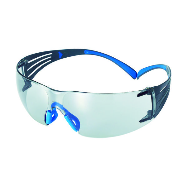 スリーエム ジャパン 3M セキュアフィット 保護めがね I/Oグレー SF407SGAFーBLU 1個/1袋 1個 115-6514（直送品）